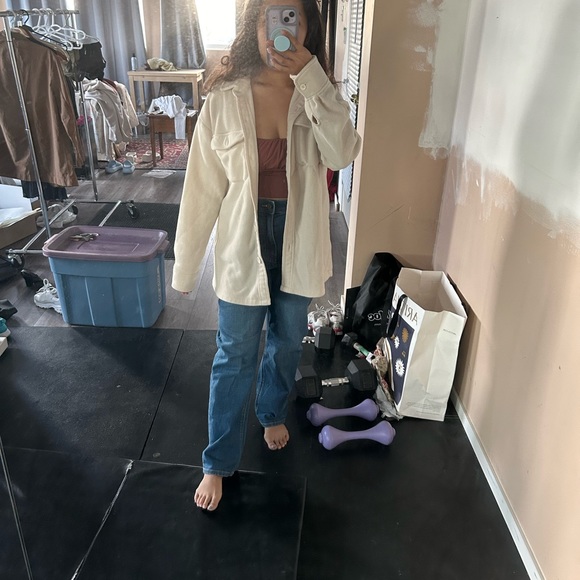 Twik Flap Pocket Polar Fleece Overshirt (blue) - Picture 6 of 8